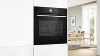 BOSCH Backofen Serie 8 "HBG7363B1" mit Teleskopauszug nachr&uuml;stbar Innovativer
