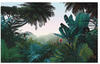 KOMAR Vliestapete "Jungle Morning" Tapeten 400x250 cm (Breite x Höhe) Gr. B/L:...