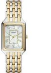Quarzuhr FOSSIL "RAQUEL", gold (silbergoldfarben), Armbanduhren, Damen, Quarzuhr,
