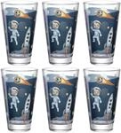 LEONARDO Gl&auml;ser-Set "BAMBINI AVVENTURA Weltall" 300 ml, 6-teilig