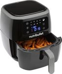 nutribullet Hei&szlig;luftfritteuse "XXL Digital Air Fryer NBA071B, 7L Volumen, Schwarz"