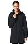 VAUDE Regenjacke "Womens Escape Parka" sportlicher Stil, wasser- und winddicht,
