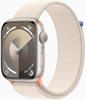 Smartwatch APPLE "Watch Series 9 GPS Aluminium 45mm One-Size" Smartwatches beige