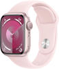 Smartwatch APPLE "Watch Series 9 GPS Aluminium 41mm M/L" Smartwatches rosa