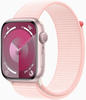 Smartwatch APPLE "Watch Series 9 GPS Aluminium 45mm One-Size" Smartwatches rosa