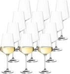 LEONARDO Wei&szlig;weinglas "Wei&szlig;weingl&auml;ser Puccini 560 ml 12er Set transparent"