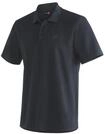 Poloshirt MAIER SPORTS "Ulrich", Herren, Gr. M, schwarz, 100% Polyester, Rundhals,