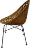 Rattanstuhl SIT Stühle Gr. B/H/T: 70 cm x 88 cm x 63 cm, 1 St., Metall, beige