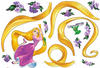 Komar Wandtattoo "Rapunzel", 100x70 cm (Breite x Höhe), selbstklebendes Wandtattoo