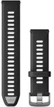 GARMIN Wechselarmband "Schnellwechsel-Silikon-Armband 22 mm", schwarz (schwarz,