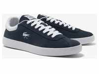 Sneaker LACOSTE "BASESHOT 223 1 SMA" Gr. 41, blau (navy, weiß) Schuhe