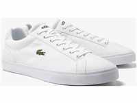 Sneaker LACOSTE "LEROND PRO BL 123 1 CMA" Gr. 41, weiß Schuhe Stoffschuhe