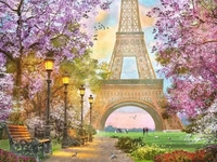 Ravensburger Puzzle Verliebt in Paris 1500 Teile