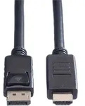 ROLINE DisplayPort auf HDMI - Videokabel | Schwarz - Neu
