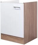 Sp&uuml;lenschrank Samoa wei&szlig; Eiche Nachbildung B/H/T: ca. 50x82x57 cm
