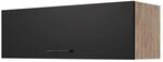 H&auml;ngeschrank Capri schwarz matt B/H/T: ca. 100x32x32 cm