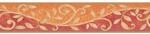 A.S.Creation Bord&uuml;re rot beige orange B/H/D: ca. 13x500x7,5 cm