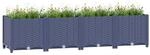 Hochbeet blau Polypropylen B/H/L: ca. 40x38x160 cm