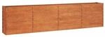 Hochbeet braun Stahl B/H/L: ca. 77x320x40 cm