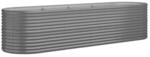 Hochbeet grau Stahl B/H/L: ca. 80x68x296 cm