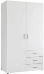 Kleiderschrank Harry wei&szlig; B/H/T: ca. 100x177x50 cm