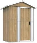 Gartenhaus braun B/H/L: ca. 98x177x126 cm