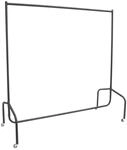 HOMCOM Kleiderst&auml;nder schwarz Eisen B/H/T: ca. 150x150x60 cm