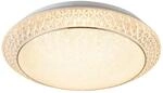 LED-Deckenleuchte 41314-28 wei&szlig; Acryl H/D: ca. 10x41 cm