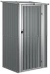 vidaXL Gartenhaus grau B/H/T: ca. 118,5x209,5x97 cm