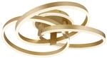GLOBO Deckenleuchte gold Acryl Aluminium Metall B/H/T: ca. 57,5x20x60 cm 1