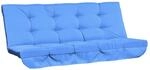 Outsunny Sitzkissen blau Polyester B/H/L: ca. 100x8x170 cm