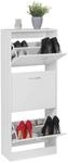 Schuhschrank wei&szlig; B/H/T: ca. 50x125x24 cm