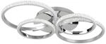 Reality LED-Deckenleuchte Cires Chrom Metall B/H/L: ca. 8,5x49,5x65,5 cm