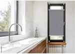 mydeco Rollo flex grau 100% Polyester B/L: ca. 70x130 cm