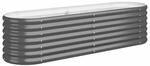 Hochbeet anthrazit Stahl B/H/L: ca. 40x36x152 cm