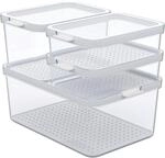 Rotho K&uuml;hlschrank Organizer CAUMA wei&szlig; B/H/L: ca. 20x22,5x28,5 cm
