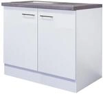 Sp&uuml;lenschrank Vita wei&szlig; matt B/H/T: ca. 100x86x60 cm