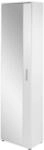 Hochschrank JAKOB wei&szlig; silber B/H/T: ca. 49x196x30 cm