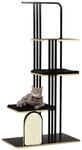 PawHut Kratzbaum schwarz Polypropylen B/H/L: ca. 48x85x170 cm