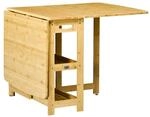 HOMCOM Klapptisch natur Bambus B/H/L: ca. 80x149,5x73,5 cm