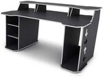 Schreibtisch MATRIX anthrazit wei&szlig; B/H/T: ca. 180x76,96x85 cm
