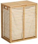 Zeller W&auml;schesammler natur Baumwolle B/H/L: ca. 33x61x535 cm