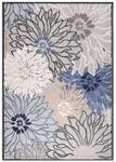 Sanat Outdoorteppich FLORAL grau B/L: ca. 160x230 cm