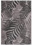 Sanat Outdoorteppich FLORAL grau B/L: ca. 80x200 cm