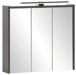 Spiegelschrank Palermo anthrazit B/H/T: ca. 65x62,7x16 cm