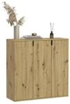 Garderobe PROJEKT Eiche Artisan Nachbildung B/H/T: ca. 91x99x34 cm