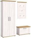 Garderobe Verona Sibiu L&auml;rche Nachbildung Eiche Artisan Nachbildung B/H/T: ca.