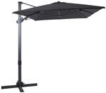 AXI Outdoor Living Ampelschirm Milad anthrazit Metall B/H/L: ca. 200x250x300 cm