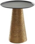Beistelltisch gold B/H/T: ca. 40x45x40 cm