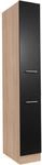 Apothekerschrank Merle schwarz B/H/T: ca. 30x200x60 cm